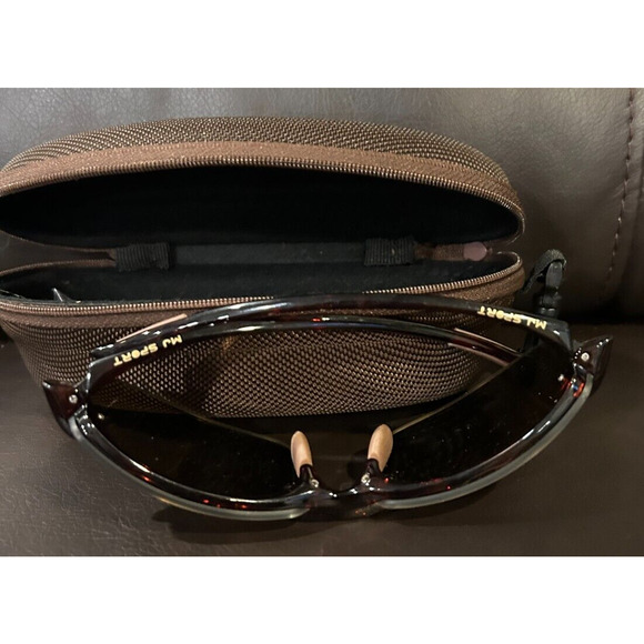 Maui Jim MJ Sport Sugar Beach MJ-421-10 70 17-130 Brown Rimless Sunglasses - Picture 2 of 6